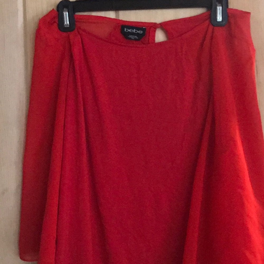 Bebe Red Top